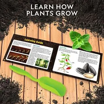Engaging NATIONAL GEOGRAPHIC Kids Herb Garden Kit for Ages 8-12