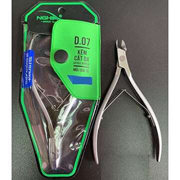 Nghia Cuticle Nipper – Precision Nail Care Tool for All