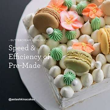 Satin Ice Buttercream Icing Mix - 4 Pounds of Versatile Frosting