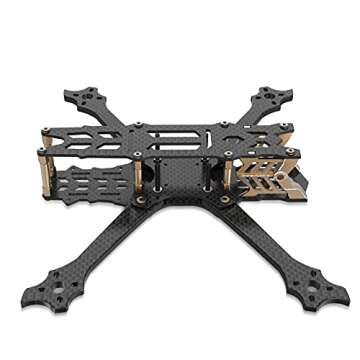 SpeedyBee FPV Drone Frame 5 Inch True X 225mm Carbon Fiber Quad Frame Kit for Freestyle Racing DJI -V2 Edition