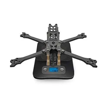 SpeedyBee FPV Drone Frame 5 Inch True X 225mm Carbon Fiber Quad Frame Kit for Freestyle Racing DJI -V2 Edition