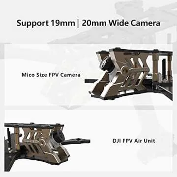 SpeedyBee FPV Drone Frame 5 Inch True X 225mm Carbon Fiber Quad Frame Kit for Freestyle Racing DJI -V2 Edition