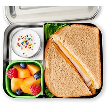 LunchBots Silicone Bento Cups Set for Fresh Organized Meals