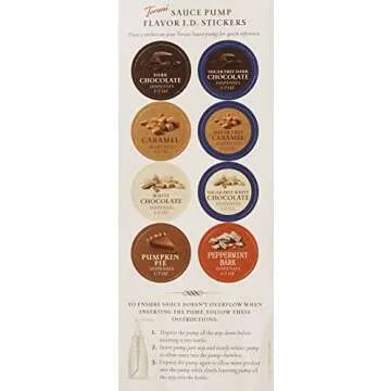 Torani Pump For 64 Ounce Bottle - Gold 0.5 Ounce