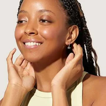 Follome 18K Gold Heart Earrings - Stylish & Elegant Accessory