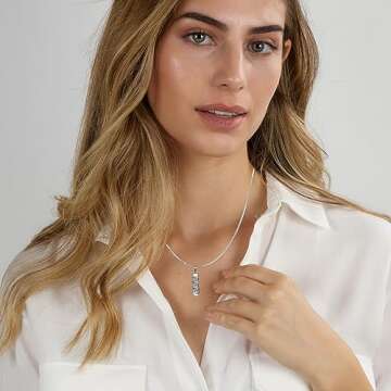 925 Sterling Silver Mezuzah Necklace, Scroll Pendant, Jewish Shema Necklace, Jewish Jewelry, Chain Hebrew Letters, Messianic, Blessings Israel Gifts Souvenirs Spiritual Kabbalah Art Holy Land, Hebrew Jewelry for Men (Shema)