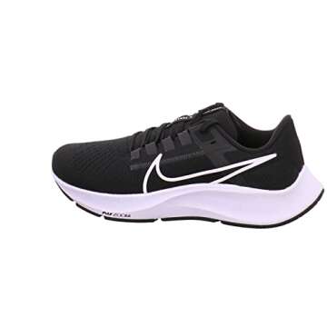 Nike Women's Air Zoom Pegasus 38 Running Shoe, CW7358-002 (Black/White, Numeric_7_Point_5)