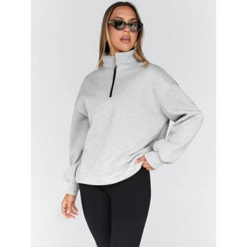 Trendy Queen Women’s Oversized Sweatshirt for Fall Fashion