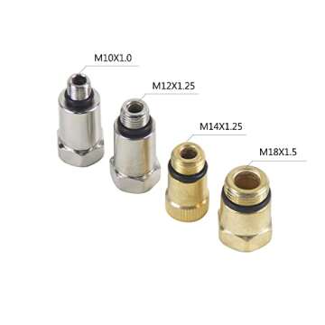 Multi-Function Cylinder Leak Down Tester Automotive Kit,Gasoline Engine Compression Tester,Dual Gauge Leakdown Detector Tool Set for Pressure Check & Leakage Rate Test on Cars,Motorcycles,Trucks...