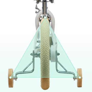 Petimini 16 Inch Kids Bike Vintage Style with Basket