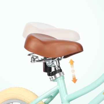 Petimini 16 Inch Kids Bike Vintage Style with Basket