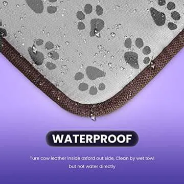 wangstar Pet Heating Pad Warm Pet Heat Pad Dogs Cats 32''x24'', Indoor Electric Heated Pet Mat Steel Chew Resistant Waterproof Big Animal Warm Mat, Rectangle Pet Heat Pad(Large)
