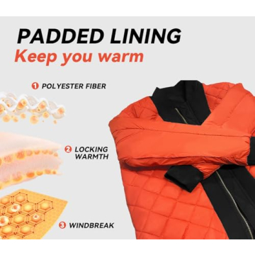 Stylish MAGNIVIT Men's Bomber Jacket with Zipper Pockets