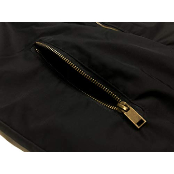 Stylish MAGNIVIT Men's Bomber Jacket with Zipper Pockets