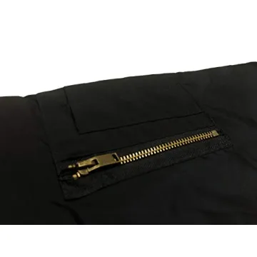 Stylish MAGNIVIT Men's Bomber Jacket with Zipper Pockets