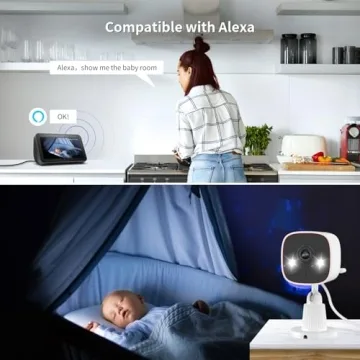 Jennov 2K HD Security Camera with AI Detection and 2-Way Audio