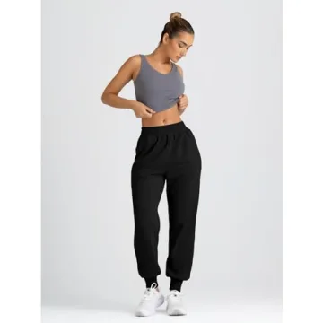 Yovela Baggy High Waisted Sweatpants for Women Casual Style
