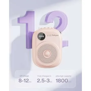 COHYAN Voice Amplifier: Portable Bluetooth Solution