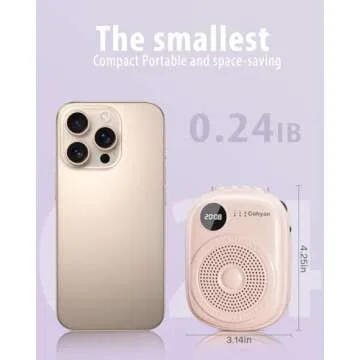 COHYAN Voice Amplifier: Portable Bluetooth Solution