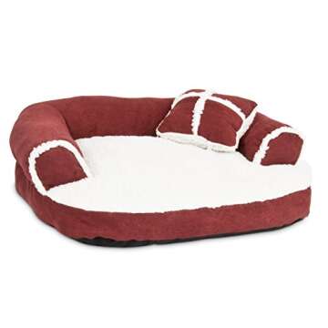 Comfortable Pet Sofa Bed for Small Pets - Petmate Aspen