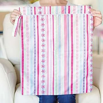 Bumkins Waterproof Laundry Bag, Blue Owl