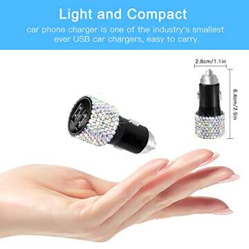 Otostar Dual USB Car Charger for Fast Charging & Style