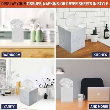 Acrylic Tissue Box Holder For Stylish Functional Décor