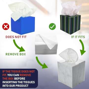 Acrylic Tissue Box Holder For Stylish Functional Décor