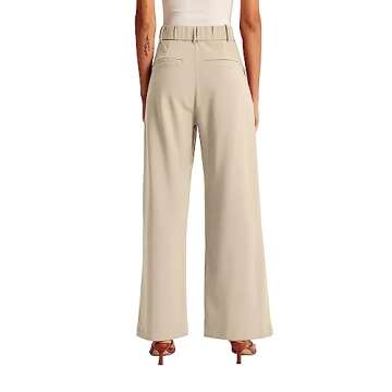 KUNMI Women's High Waisted Wide Leg Pants for All Occasions