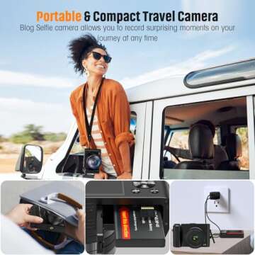 64MP 4K DIGITAL CAMERA for Vlogging & Photography