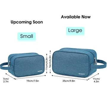 Narwey Navy Blue Toiletry Bag for Travel