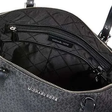 Michael Michael Kors Jet Set Item East/West Top Zip Tote Black One Size