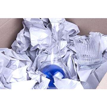 Tenby Living Newsprint Packing Paper: 5.5 lbs of Uncoated, Unbleached, and Unwaxed Newsprint Paper, 31" x 21.5" Premium Quality