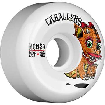 Bones Caballero Baby Dragon 58mm 104A - P5 Sidecut