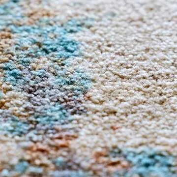 Maples Rugs Southwestern Stone Distressed Abstract Area Rugs Carpet for Living Room & Bedroom [Made in USA], 5 x 7, Multi