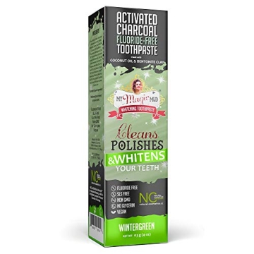 Magic Mud Charcoal Toothpaste for Whiter Teeth & Fresh Breath