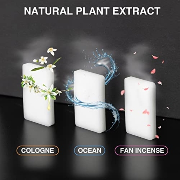 SZEOF Car Trash Can with Aromatherapy and Lid