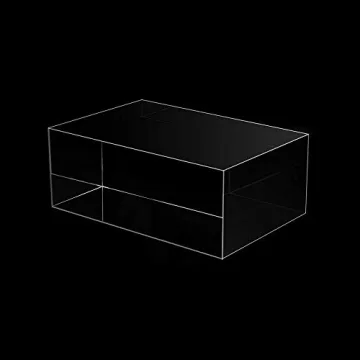 Elitnus Clear Solid Acrylic Block for Stylish Displays