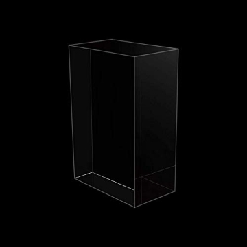 Elitnus Clear Solid Acrylic Block for Stylish Displays