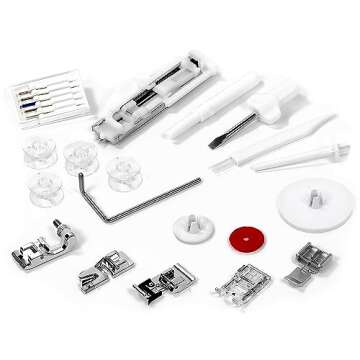 Janome HD3000 Heavy-Duty Sewing Machine with 18 Built-in Stitches + Hard Case