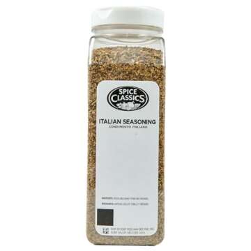 Spice Classics Italian Seasoning, 6 oz - One 6 Ounce Container of Italian Seasoning Spice for Authen...