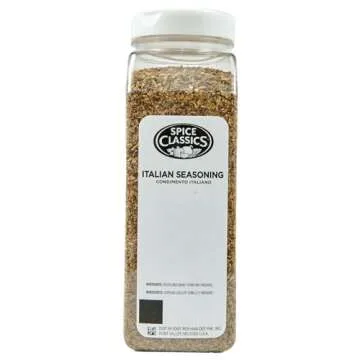 Spice Classics Italian Seasoning, 6 oz - One 6 Ounce Container of Italian Seasoning Spice for Authen...