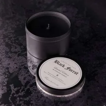 Archipelago Botanicals Black Forest Travel Tin Candle - Premium Scented Candle for Home and Gifting