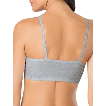 Fruit of the Loom Women's Cotton Pullover Sports Bras 4-Pack