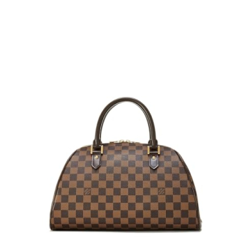 Stylish Louis Vuitton Pre-Loved Damier Ribera MM Bag