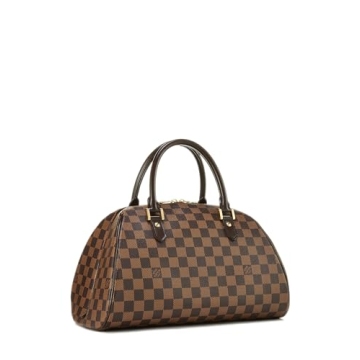 Stylish Louis Vuitton Pre-Loved Damier Ribera MM Bag