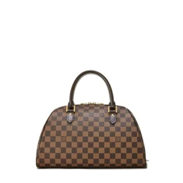 Stylish Louis Vuitton Pre-Loved Damier Ribera MM Bag