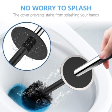 Compact Set Sail Toilet Bowl Brush for Effortless Cleaning