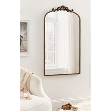 Kate and Laurel Arendahl Mirror - Elegant Baroque Design