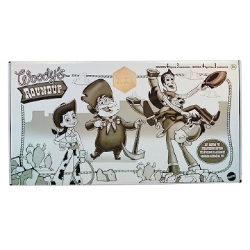 Mattel Disney Pixar Toy Story Black & White Action Figures Set